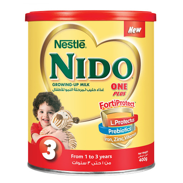 Nido 1 Plus Growing Up Milk 1-3 Years 400G
